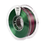 2in1 SILK PLA Filament für 3D Drucker | Zweifarbig Special Magic Effekt - NEU 3DPLady Silk Filament 1 kg Silk Rose Red - Green – Geschenk Design | Geschenk Option