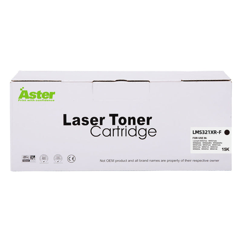 Kompatible Toner für Lexmark 56F2H00 Schwarz Kompatible Tonerkartusche 15.000 Seiten – Büro Spaß | Geschenk Empfehlung