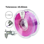 2in1 SILK PLA Filament für 3D Drucker | Zweifarbig Special Magic Effekt - NEU 3DPLady Silk Filament 1 kg Silk Purple - Blue – Büro Favorit | Büro Erlebnis
