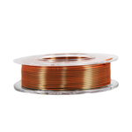 2in1 SILK PLA Filament für 3D Drucker | Zweifarbig Special Magic Effekt - NEU 3DPLady Silk Filament 0,25 kg Silk Orange - Bronze – Praktische Idee | Büro Idee
