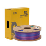 3in1 SILK PLA Filament für 3D Drucker | Dreifarbig Special Magic Effekt - NEU 3DPLady Silk Filament 1 kg Red-Blue-Green – Alltags Helfer | Alltag Produkt