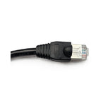 Netzwerk Ethernet Kabel 90°Links Winkel 80cm CAT6 S/FTP Patchkabel RJ45 DSL LAN – Geschenk Qualität | Büro Spaß