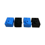4x V6 Heizblock(Heatblock) Silikon Socken Heizblock Schutz für 3D Drucker – Büro Detail | Geschenk Empfehlung