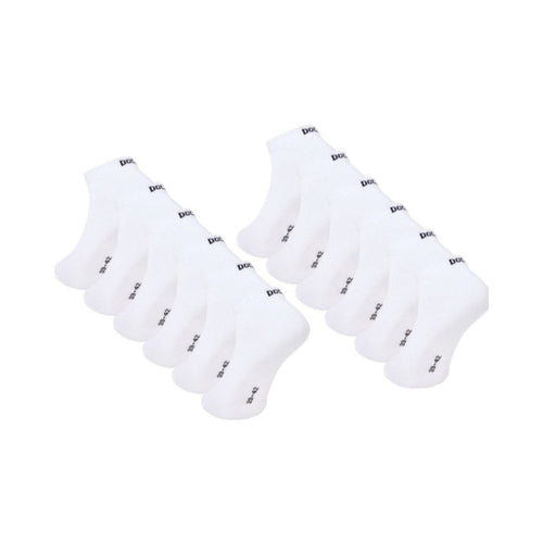 6–24 Paar DOCKS Sneaker Socken Baumwolle Atmungsaktive Damen & Herren weiß 35-38 12er Pack – Büro Accessoire | Kleine Freude