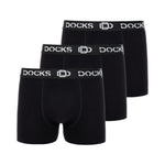 8 - 24er Pack Boxershorts Baumwolle Herren Unterhose Schwarz Bequem Männer Boxer – Geschenk Tipp | Geschenk Special