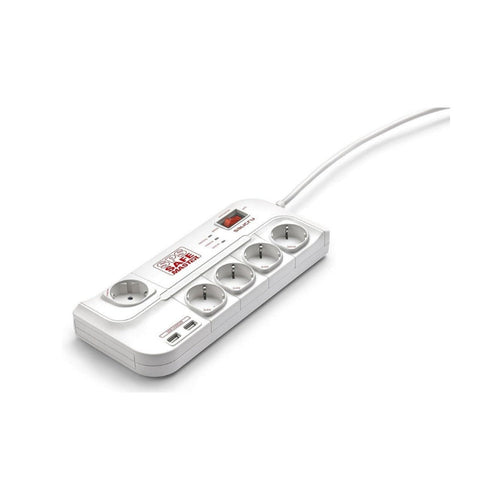 Steckdosenleiste SALICRU SPS SAFE MASTER Überspannungsschutz 5 Plugs+2xUSB – Geschenk Moment | Geschenk Inspiration