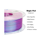2in1 SILK PLA Filament für 3D Drucker | Zweifarbig Special Magic Effekt - NEU 3DPLady Silk Filament 1 kg Silk Purple - Blue – Büro Favorit | Büro Erlebnis