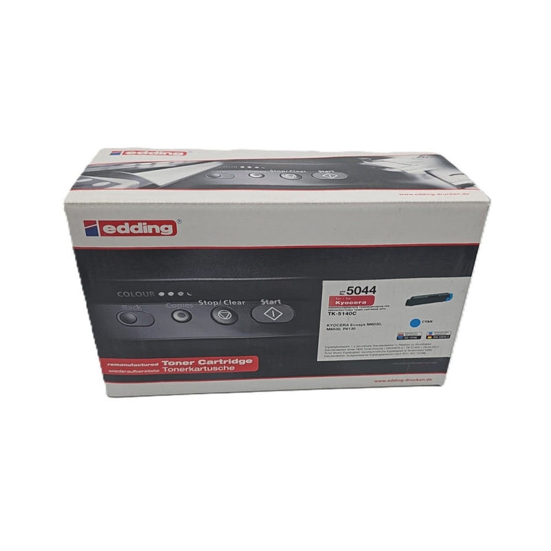 Edding XXL Toner 5044 für Kyocera TK-5140C ECOSYS M6030 CDN M6530 CDN P6130 CDN – Geschenk Favorit | Mini Geschenk