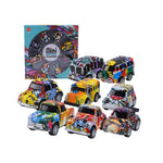 8 x Spielzeugauto mit Rückzug Leichtmetall Kinderspielzeug Käfer Bulli Van Bus – Geschenk Artikel | Büro Erlebnis