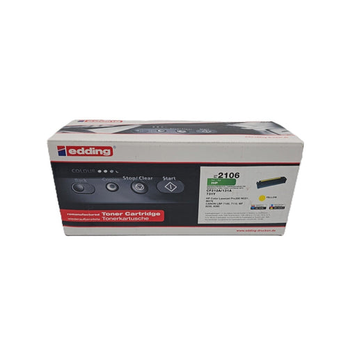 Edding Toner 2106 für HP CF212A 131A LaserJet Pro 200 MFP M251 M251nw M276 Gelb – Büro Idee | Alltag Helfer