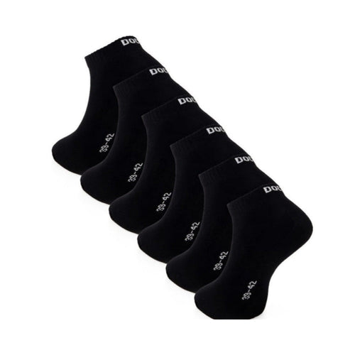 6–24 Paar DOCKS Sneaker Socken Baumwolle Atmungsaktive Damen & Herren schwarz – Geschenk Style | Büro Trend