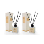 2x Set DOCKS Raumduft Stäbchen Lufterfrischer Duftstäbchen VANILLE, 220ml – Büro Lifestyle | Geschenk Option