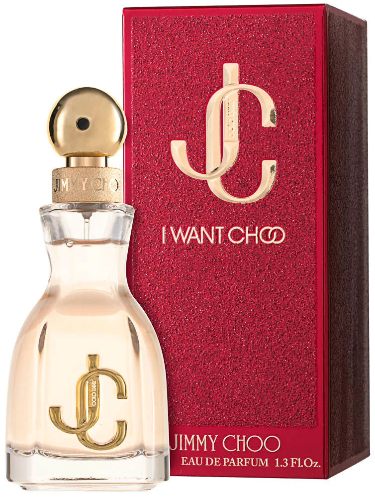 Jimmy Choo I Want Choo Eau de Parfum 100 ml – Süßer Damenduft mit Karamell & Patchouli – Büro Idee | Praktisches Geschenk